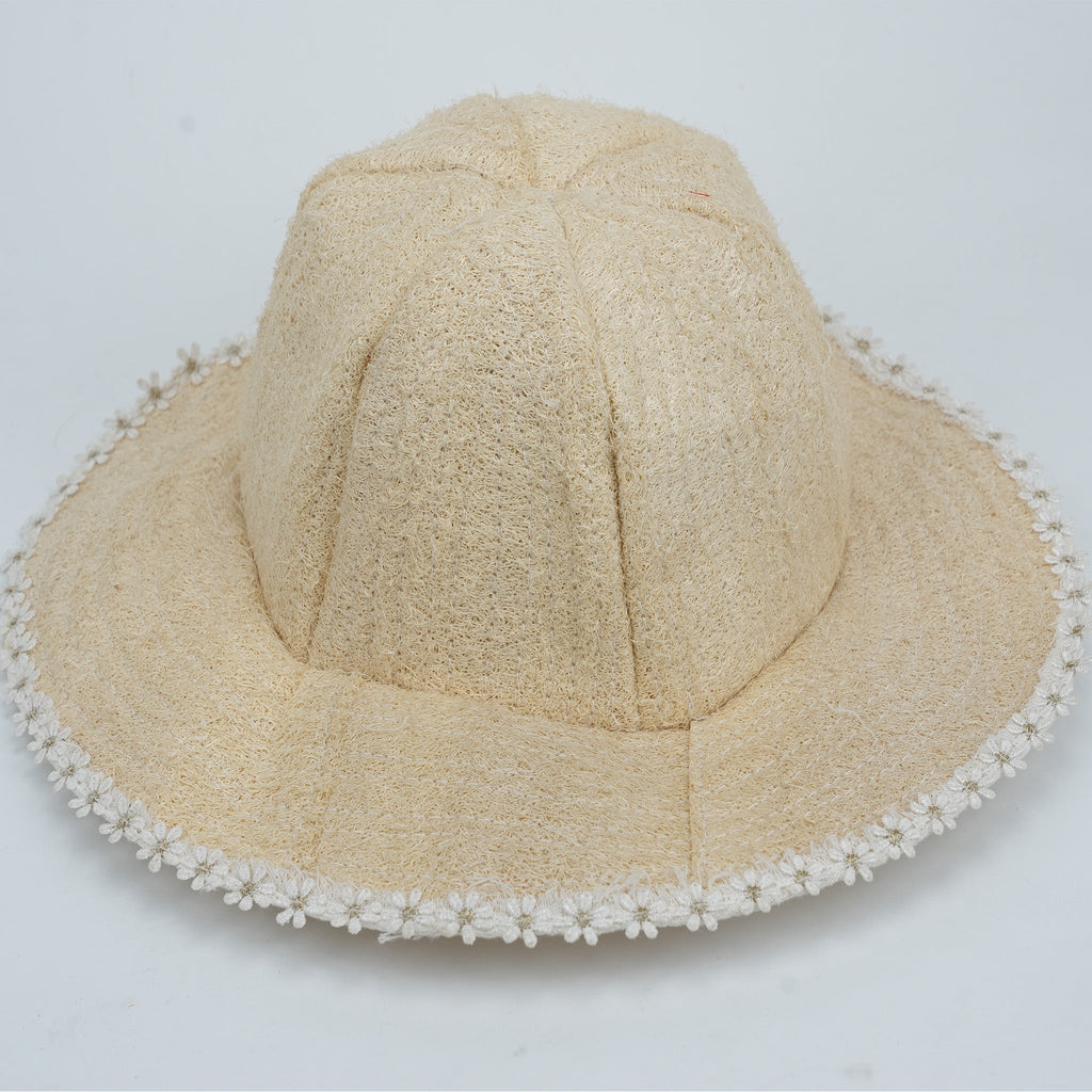 Hand-woven Loofah Hat