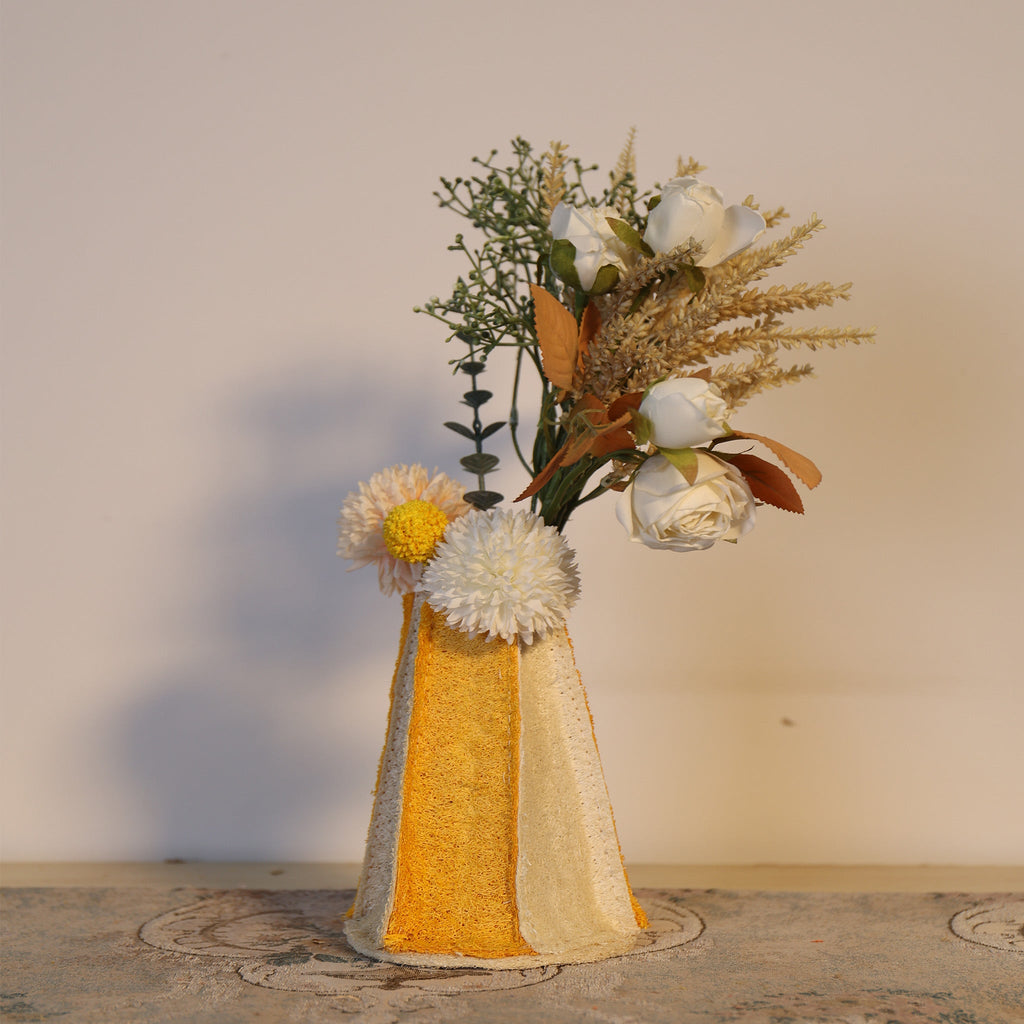 Loofah Home Basket Crafts