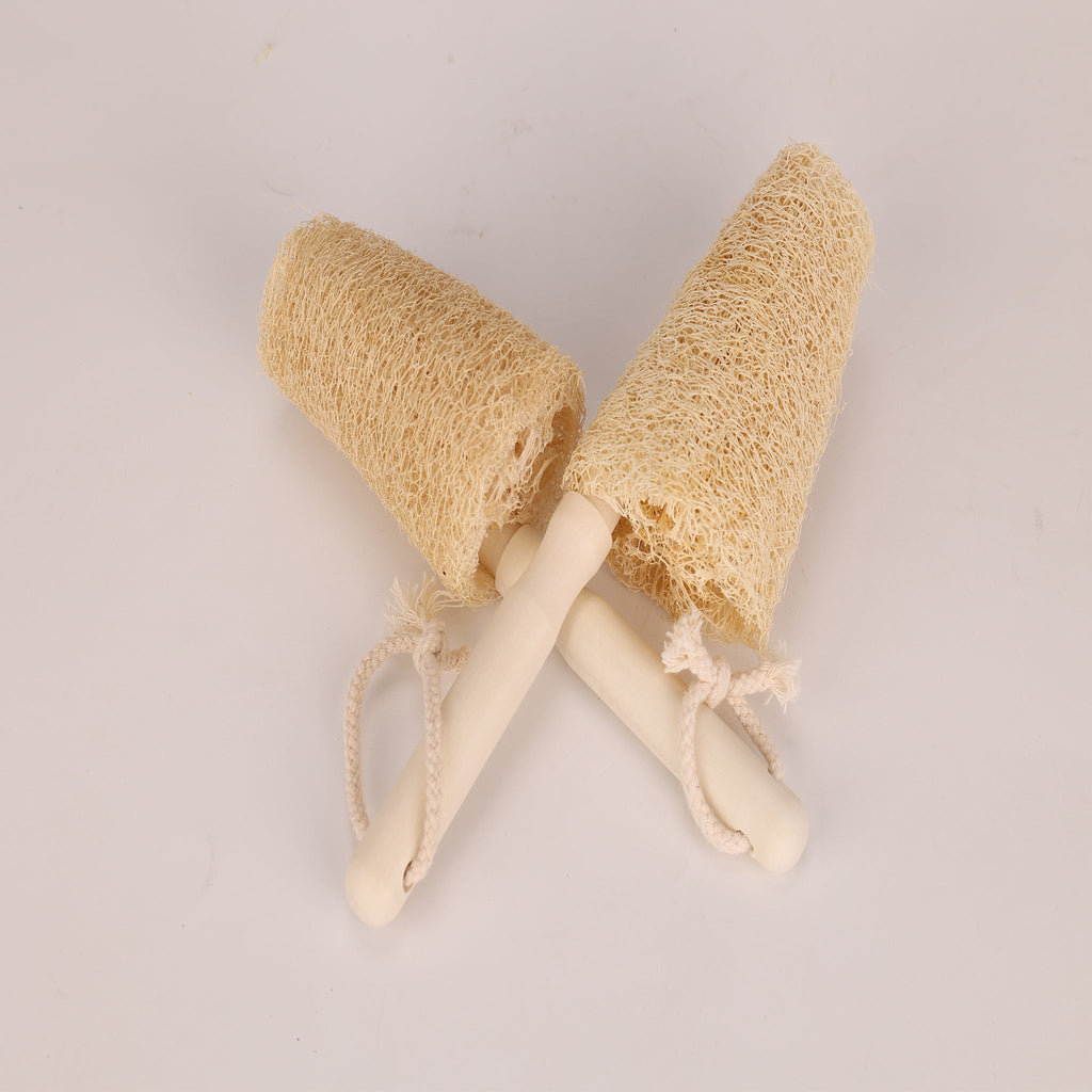 Loofah Cup Brush