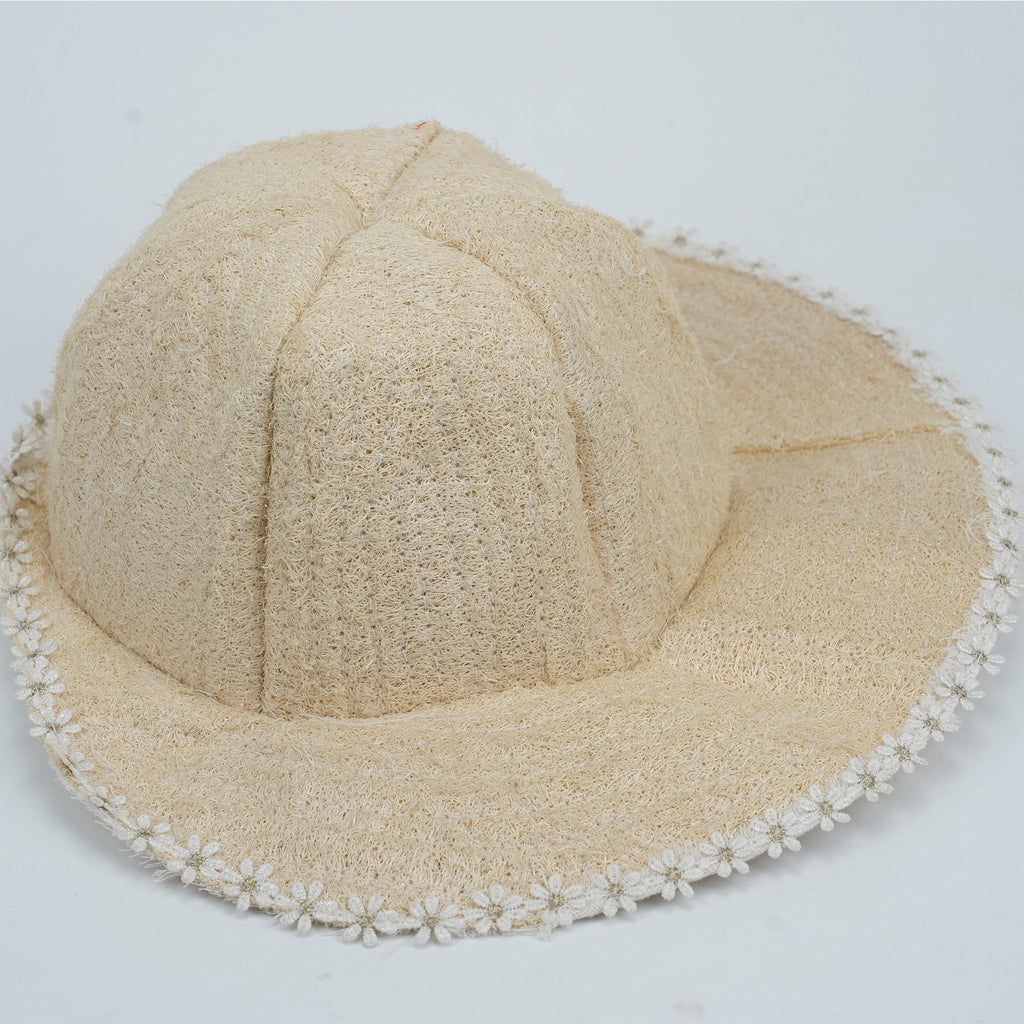 Hand-woven Loofah Hat