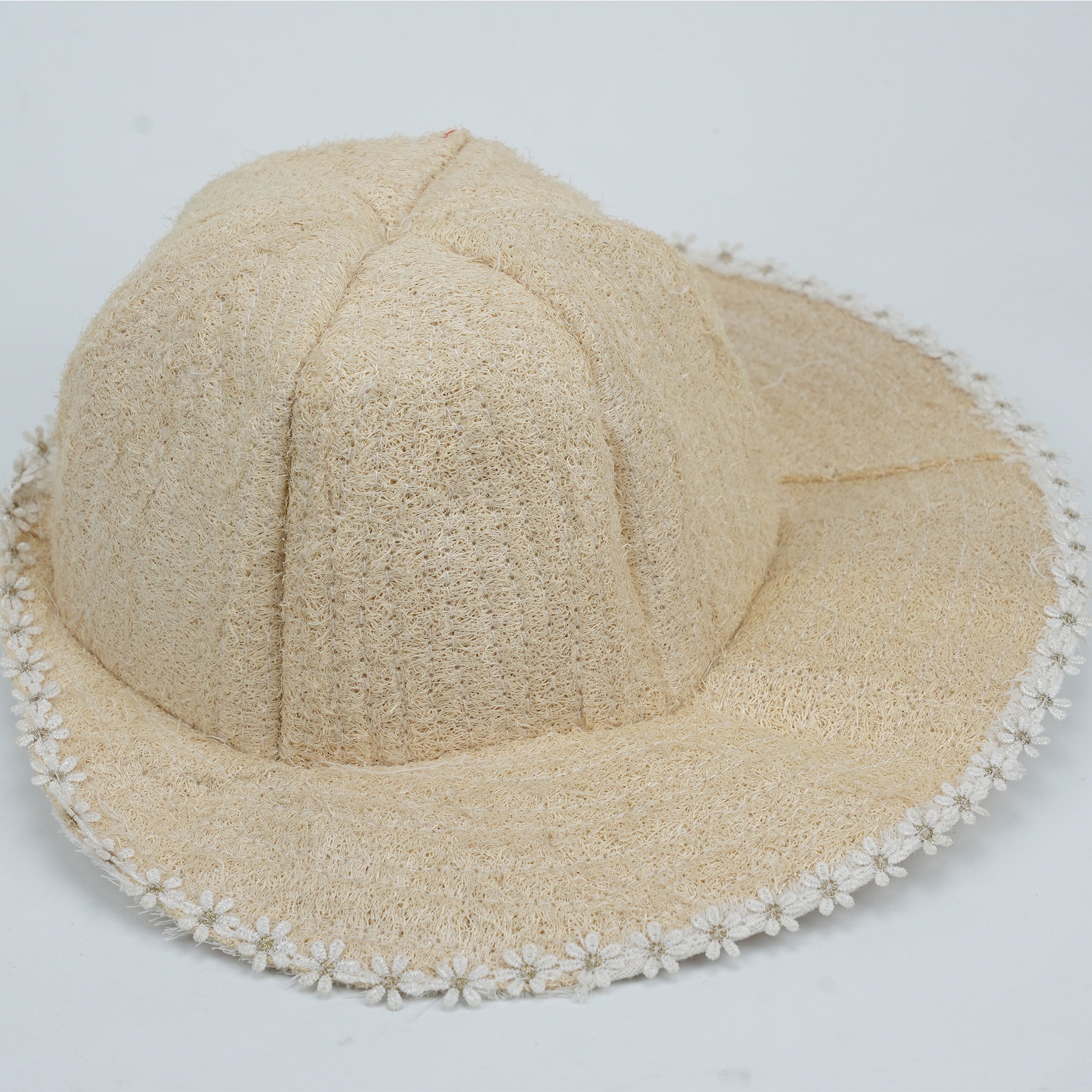 Hand-woven Loofah Hat