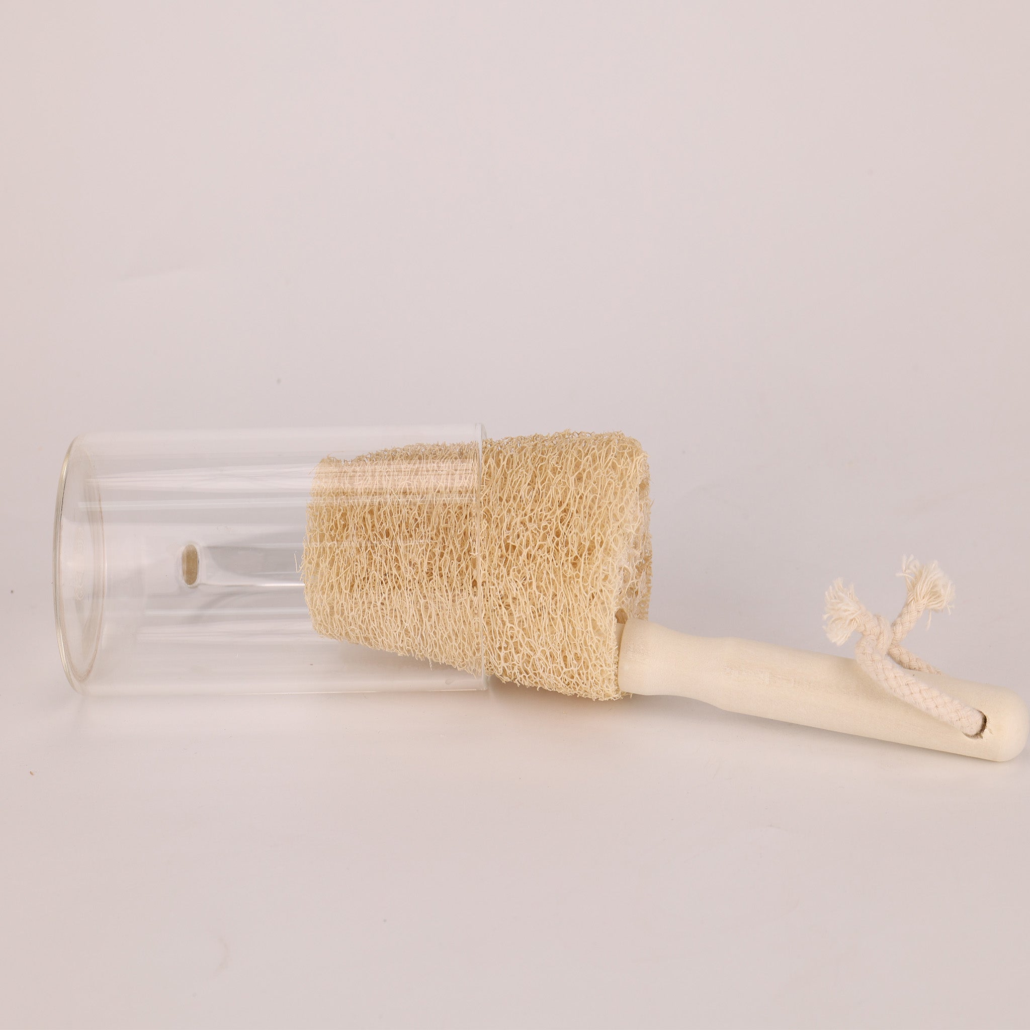 Loofah Cup Brush