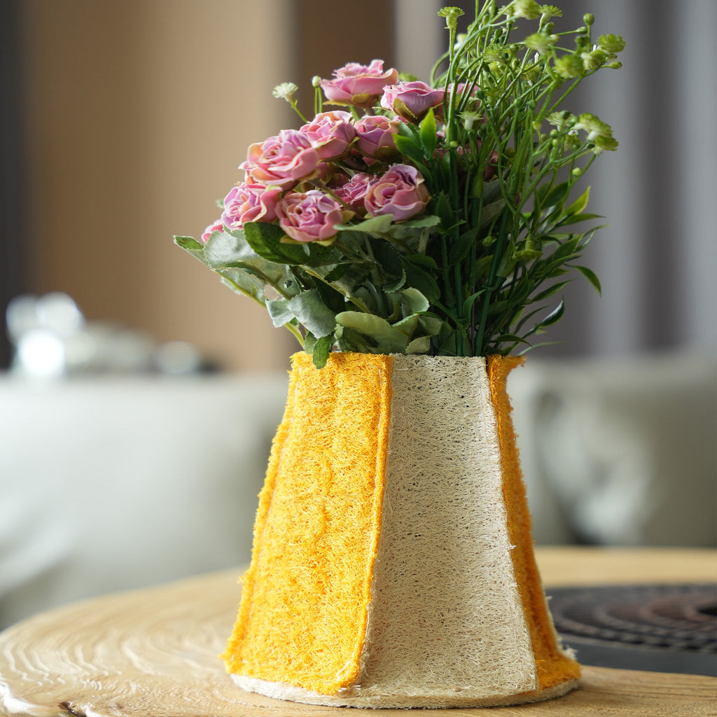 Loofah Home Basket Crafts