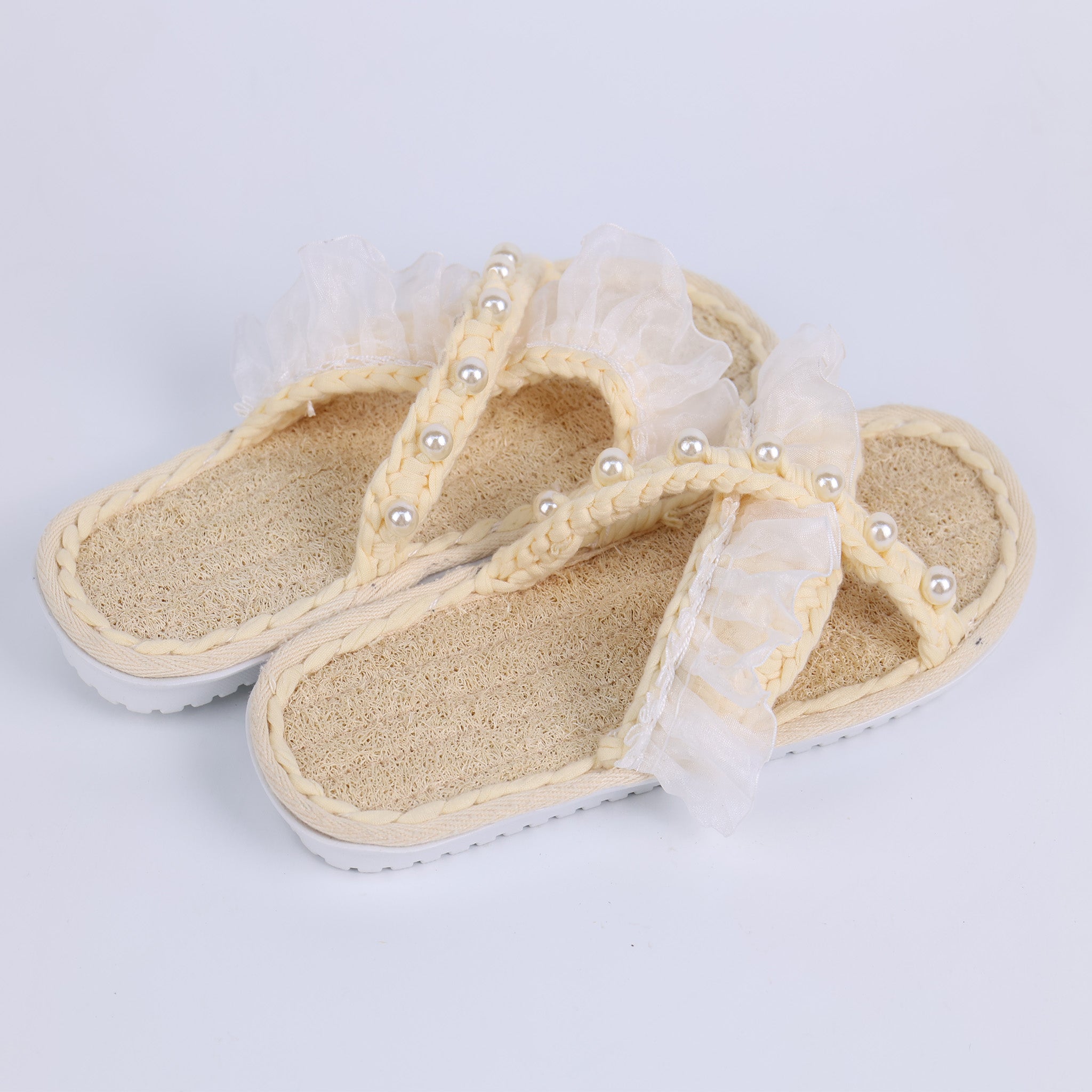 Eco-Friendly & Comfortable: Luffa Sponge Slippers – Your Feet Deserve the Best!
