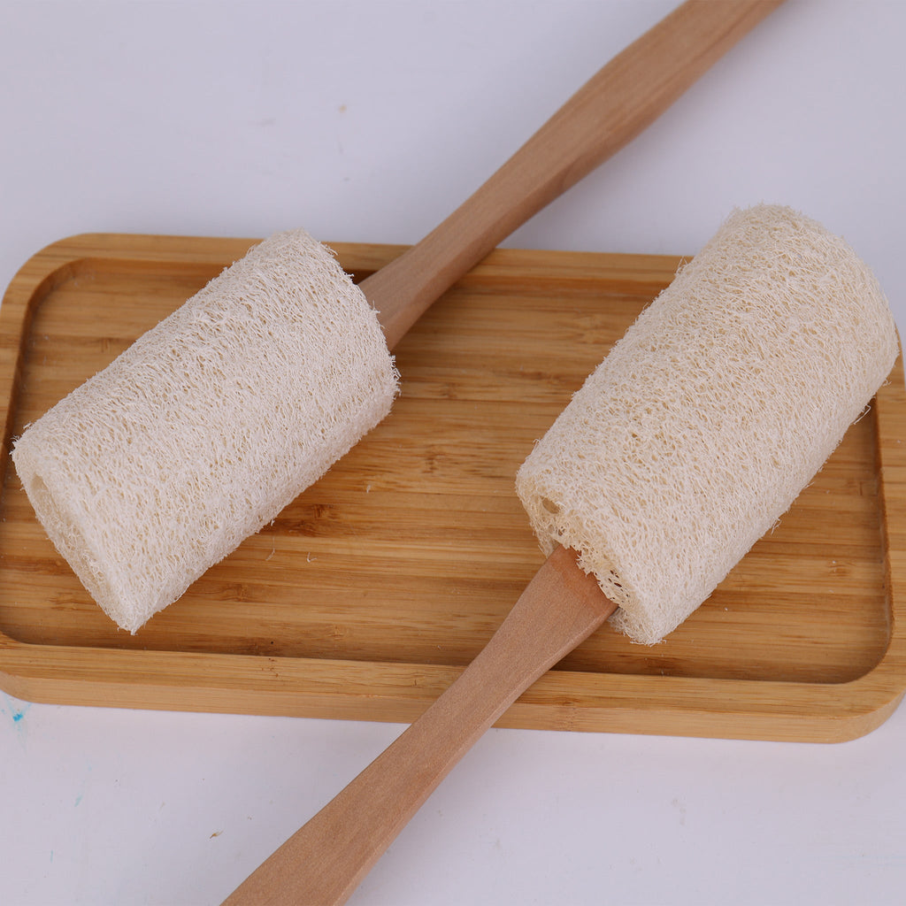 Loofah Cup Brush