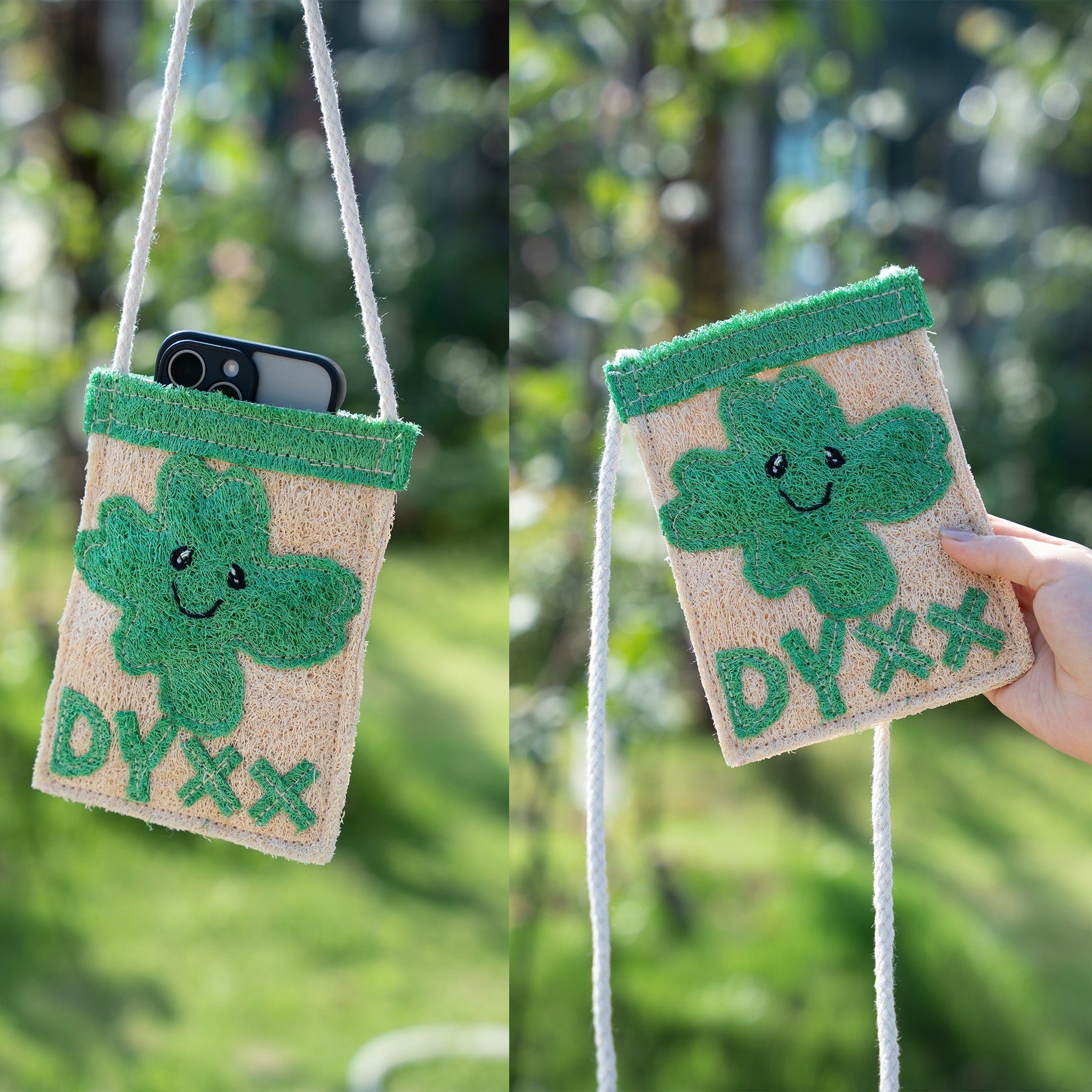 Ryan Ding Loofah Phone Bag