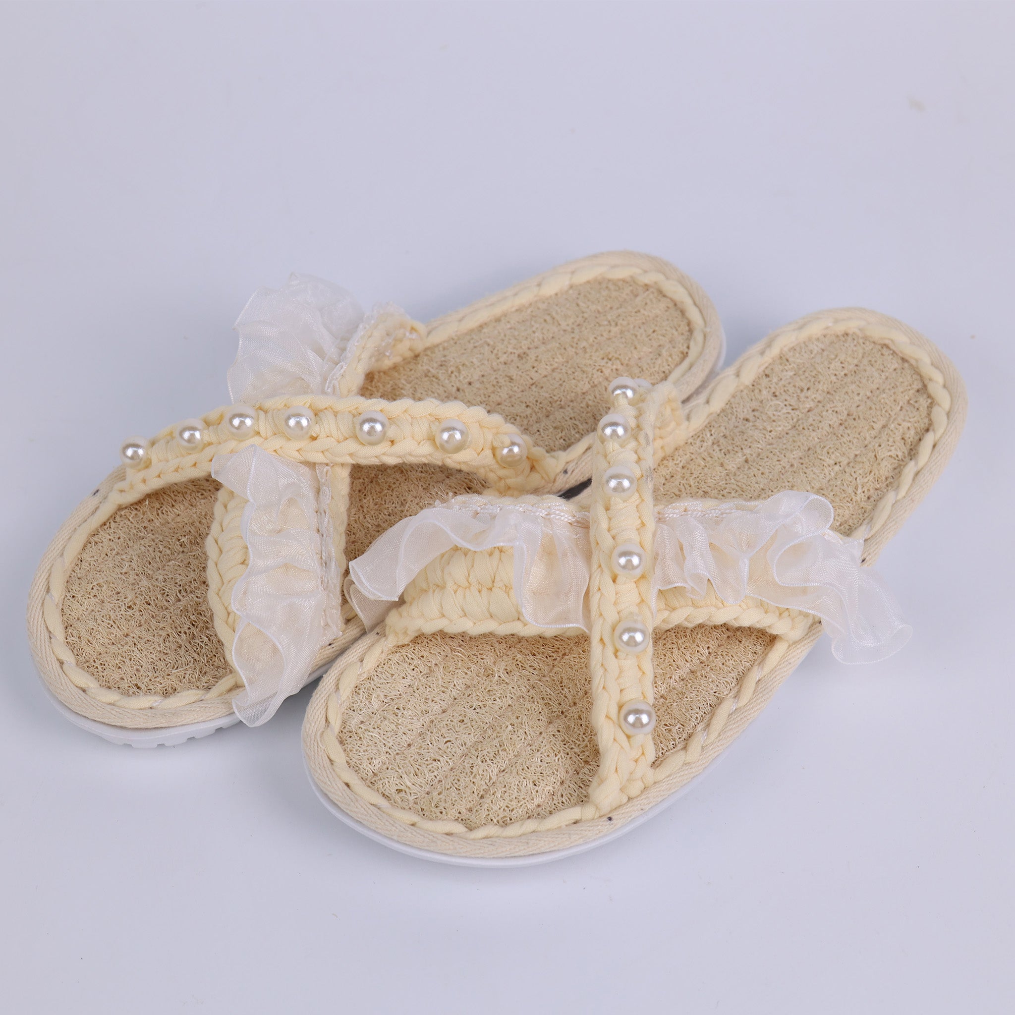 Eco-Friendly & Comfortable: Luffa Sponge Slippers – Your Feet Deserve the Best!
