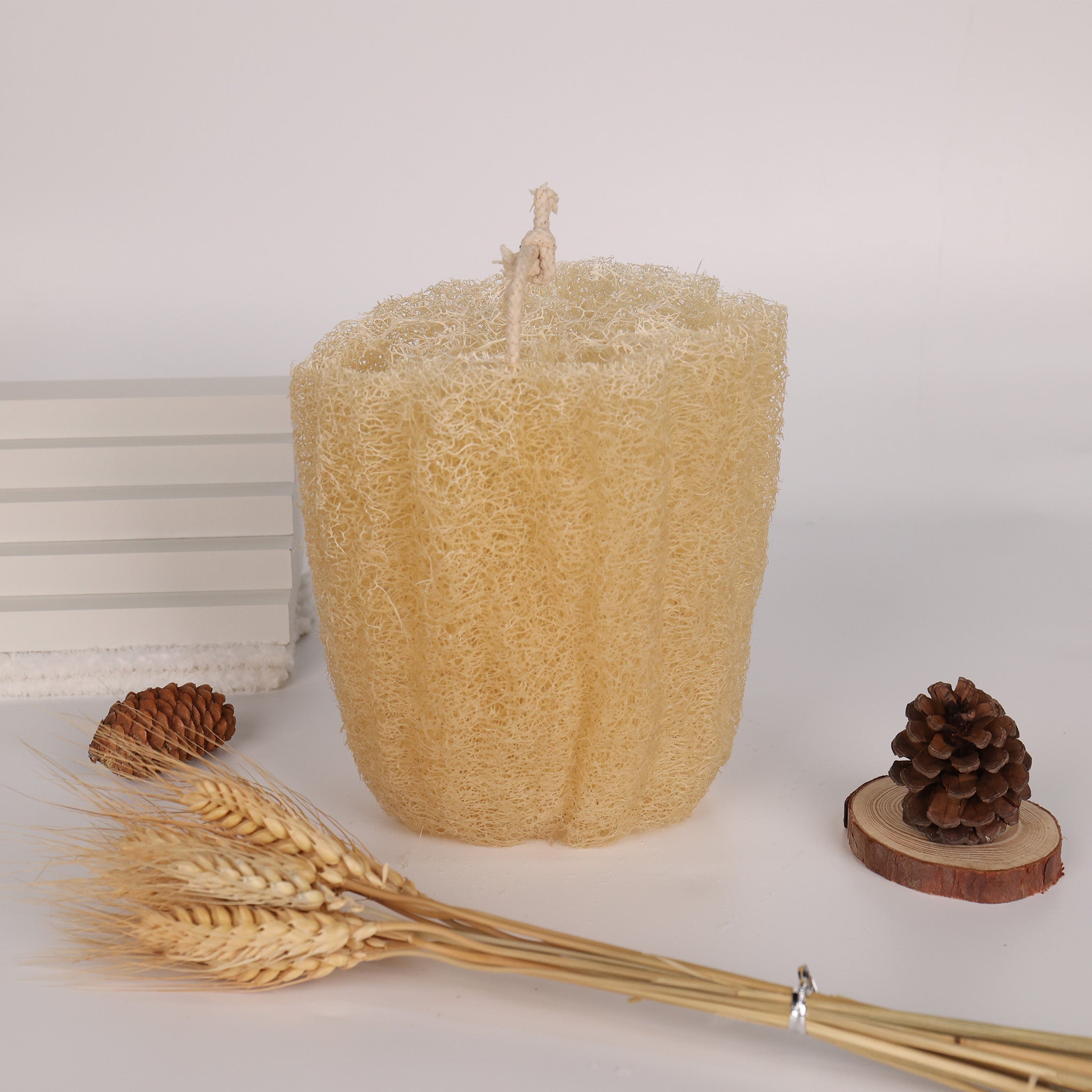 100% Natural Luffa Sponge for Kitchen Cleaning | Eco-Friendly Scrubber | Biodegradable & Reusable