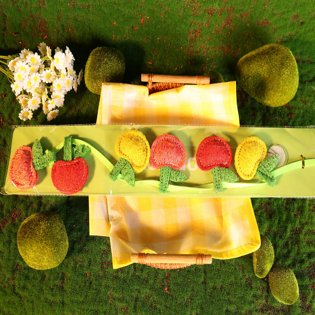 BUY 1 Get 2 Eco-Friendly Cat Teaser Wand - Natural Loofah Fiber, Gentle on Teeth & Paws, Includes Catnip