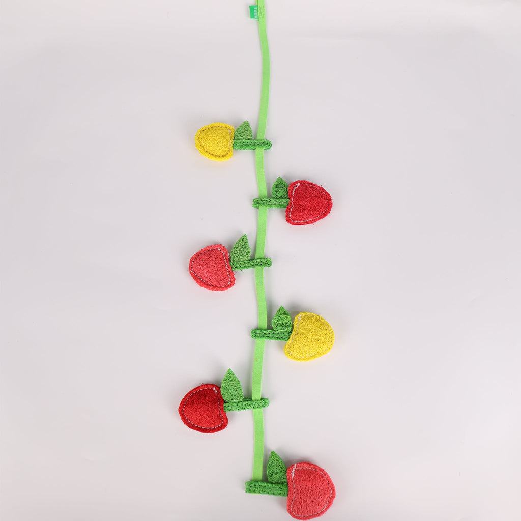 BUY 1 Get 2 Eco-Friendly Cat Teaser Wand - Natural Loofah Fiber, Gentle on Teeth & Paws, Includes Catnip